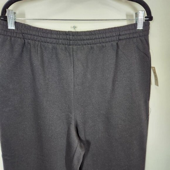 NWT Ama zon Essentials Men's Closed Bottom Fleece Sweatpants in Black Size Large - Picture 3 of 8